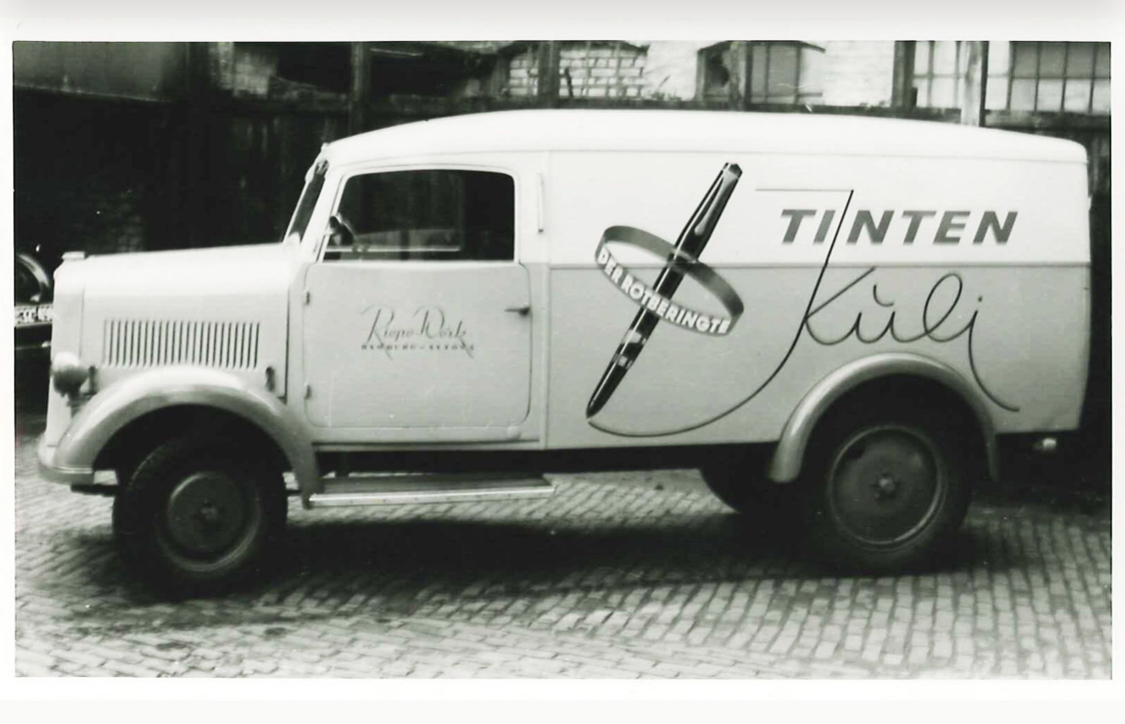 1940年に作られたロットリング社のライトバン。画像はロットリング公式サイトより。